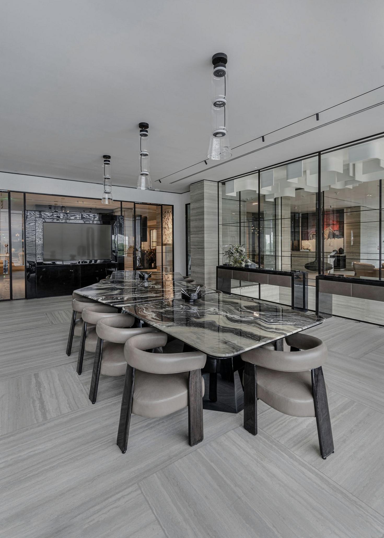 Modern meeting room