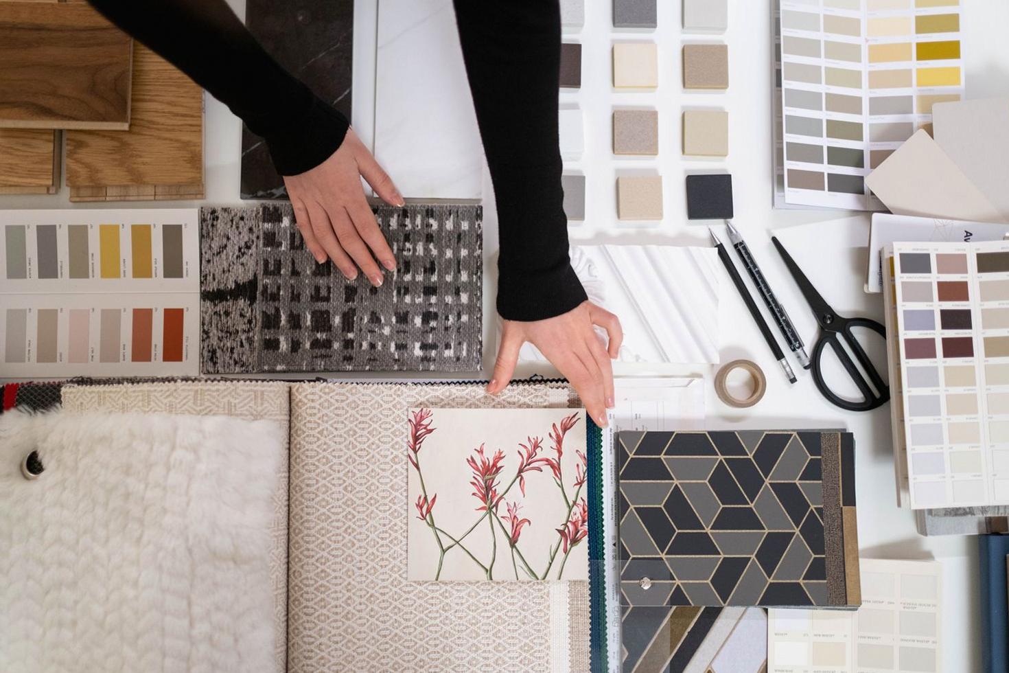 Clubdelleofferte interior design material board